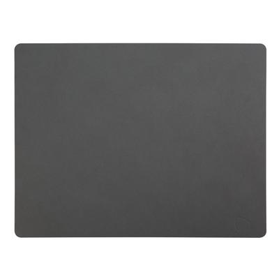 LIND DNA Placemat Nupo - Leer - Anthracite - 45 x 35 cm LIND DNA Placemat Nupo - Leer - Anthracite - 45 x 35 cm