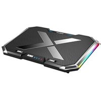 Nuoxi Q8 RGB Laptop Cooling Pad & Desktop Stand - Zwart - thumbnail