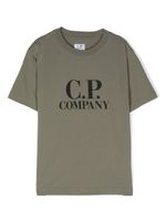 C.P. Company Kids t-shirt en coton à imprimé graphique - Vert - thumbnail