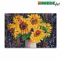 SES Creative Beedz Art Strijkkralen Zonnebloemen 30x45.5 cm 7000 Stuks - thumbnail