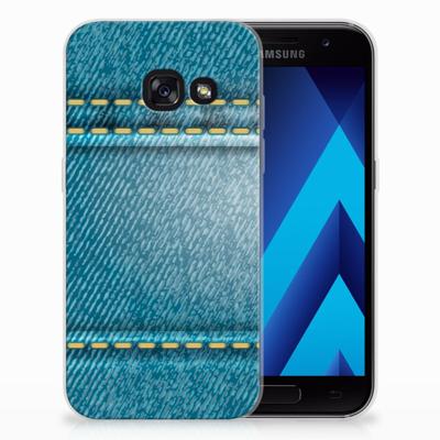 Samsung Galaxy A3 2017 Silicone Back Cover Jeans Samsung Galaxy A3 2017 Silicone Back Cover Jeans