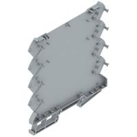 Weidmüller CH20M6 BP 4P-4P TGY LF 1 1293806 DIN-rail-behuizing basiselement Gesloten, Voor DIN-rail montage 6.1 x 110.7 Kunststof Grijs 50 stuk(s) - thumbnail