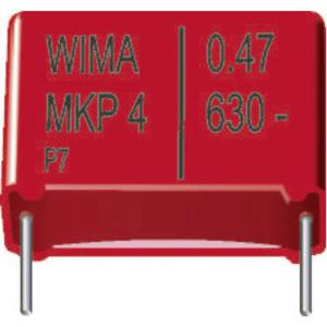 Wima MKP4J034705G00KSSD 1 stuk(s) MKP-foliecondensator Radiaal bedraad 0.47 µF 630 V/DC 20 % 22.5 mm (l x b x h) 26.5 x 10.5 x 19 mm