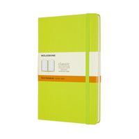 Notitieboek Moleskine large 130x210mm lijn hard cover lemon green - thumbnail