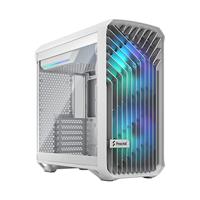 Fractal Design FD-C-TOR1C-05 Torrent Compact RGB Wit TG heldere tint, Mini,RGB Wit gehard glas