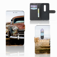 Motorola Moto G 3e Generatie Telefoonhoesje met foto Vintage Auto