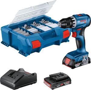 Bosch Professional GSR 18V-45 06019K3205 Accu-schroefmachine, Accu-schroefboormachine 18 V Li-ion Brushless