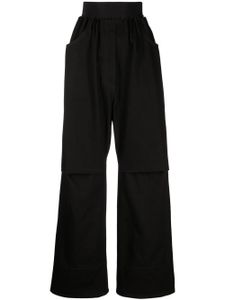 Raf Simons jean ample à taille haute - Noir