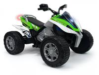 Injusa Elektrische kinderquad Rage 24V groen/wit