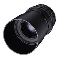 Samyang 100mm T3.1 VDSLR ED UMC macro Nikon F-mount objectief