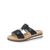 Rieker Damessandalen V79N2, slip-on, blauw, 41 EU