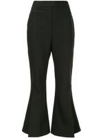 Ellery flared cropped trousers - Noir