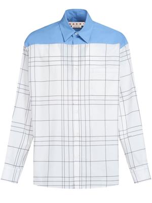 Marni Overhemd met detail - Wit
