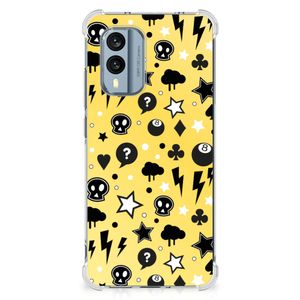 Extreme Case Nokia X30 Punk Geel