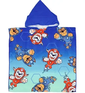 Paw patrol poncho - 60 x 120 cm