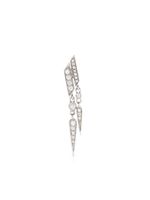 STATEMENT PARIS boucle d'oreille Anyway pavée de diamants - Argent