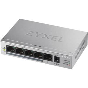 Zyxel GS1005HP Unmanaged Gigabit Ethernet (10/100/1000) Power over Ethernet (PoE) Zilver