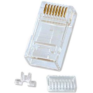 Lindy 62430 kabel-connector RJ-45 8-pin cat.6 Transparant