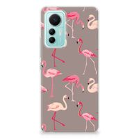 Xiaomi 12 Lite TPU Hoesje Flamingo - thumbnail