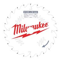 Milwaukee cirkelzaagblad P W 235x30x2,4x24ATB - thumbnail