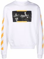 Off-White sweat ajusté à imprimé Caravaggio - Blanc