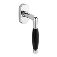 Raamsluiting Deco - Draai kiep in glanzend nikkel