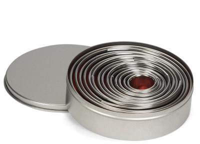 Patisse uitsteekringen rond - set van 14 ringen Patisse uitsteekringen rond - set van 14 ringen