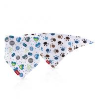 Nuby slabbetje Bandana junior 27 cm katoen