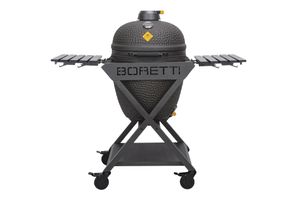 Boretti Ceramica Large Kamado-barbecue/grill Ketel Houtskool (brandstof) Grijs