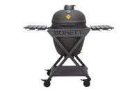 Boretti Ceramica Large Kamado-barbecue/grill Ketel Houtskool (brandstof) Grijs - thumbnail