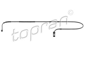 Sensor, voor verslijting remblok TOPRAN, Inbouwplaats: Achteras: , u.a. für BMW