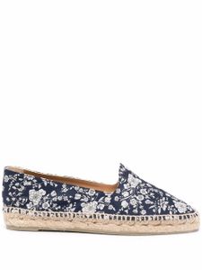 Castañer espadrilles Joana à fleurs - Bleu