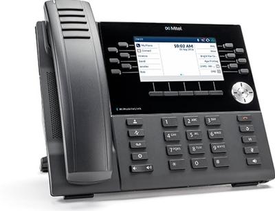 MiVoice 6930 IP Phone - VoIP-telefoon - 4,3-inch LCD-touchscreen -  USB-poort met voeding - Grijs