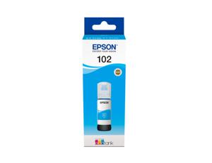 Epson C13T03R240 102 EcoTank Navulinkt Origineel Epson Cyaan 70 ml