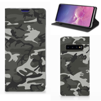 Samsung Galaxy S10 Hoesje met Magneet Army Light