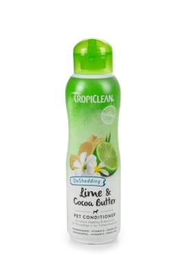 TropiClean Lime Cocoa Butter Conditioner - Hondenshampoo - 355 ml