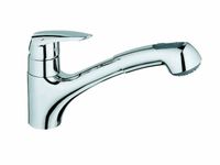 Grohe Eurodisc Keukenkraan Met Uittrekbare Handdouche Chroom - thumbnail