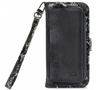Mobilize 2in1 Gelly Wallet Zipper Case iPhone 12 / iPhone 12 Pro zwart / snake - MOB-TIOGWZBS-IPH1261