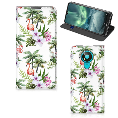 Nokia 3.4 Hoesje maken Flamingo Palms Nokia 3.4 Hoesje maken Flamingo Palms