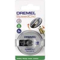 Dremel 2615S541JA 2 stuks Dremel Speedclic-slijpschijf Diameter 38 mm 2 stuk(s) - thumbnail