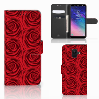 Samsung Galaxy A6 2018 Hoesje Red Roses
