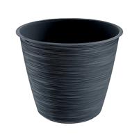 Bloempot Furu 1,6 l, afmetingen (mm) 166 x 166 x 145, antraciet