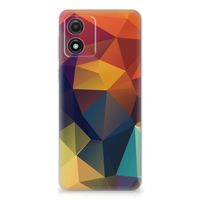 Motorola Moto E13 TPU Hoesje Polygon Color