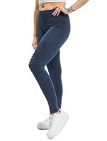 Urban Classics dames Leggings Dames denim jersey leggings, Blauw , L