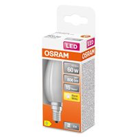 OSRAM 4058075435513 LED-lamp Energielabel D (A - G) E14 Kaars 5.5 W = 60 W Warmwit (Ø x l) 35 mm x 100 mm 1 stuk(s) - thumbnail