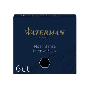 Waterman S0110940 penvulling Zwart 6 stuk(s)