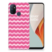 OnePlus Nord N100 TPU bumper Waves Pink