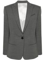 Philosophy Di Lorenzo Serafini blazer boutonné à revers pointus - Gris