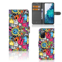 Samsung Galaxy S20 FE Wallet Case met Pasjes Punk Rock - thumbnail