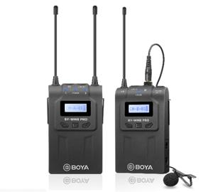 Boya UHF Duo Lavalier Microfoon Draadloos BY-WM8 Pro-K1